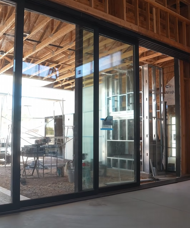 The 800 Pound Doors That Transform This Custom Home