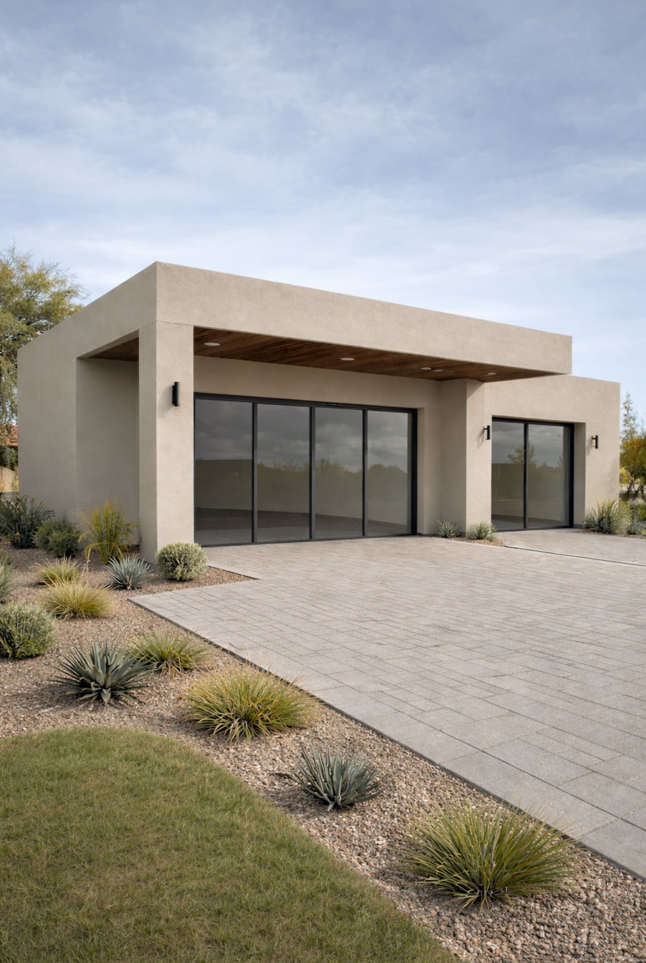 Interior of a finished Arizona casita